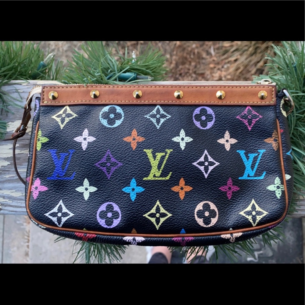 Authentic Louis Vuitton Multicolor Pochette